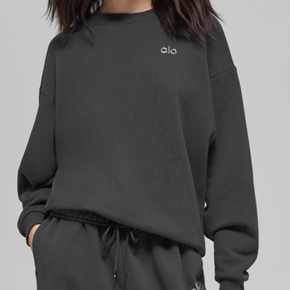 ALO Accolade Crew Anthracite